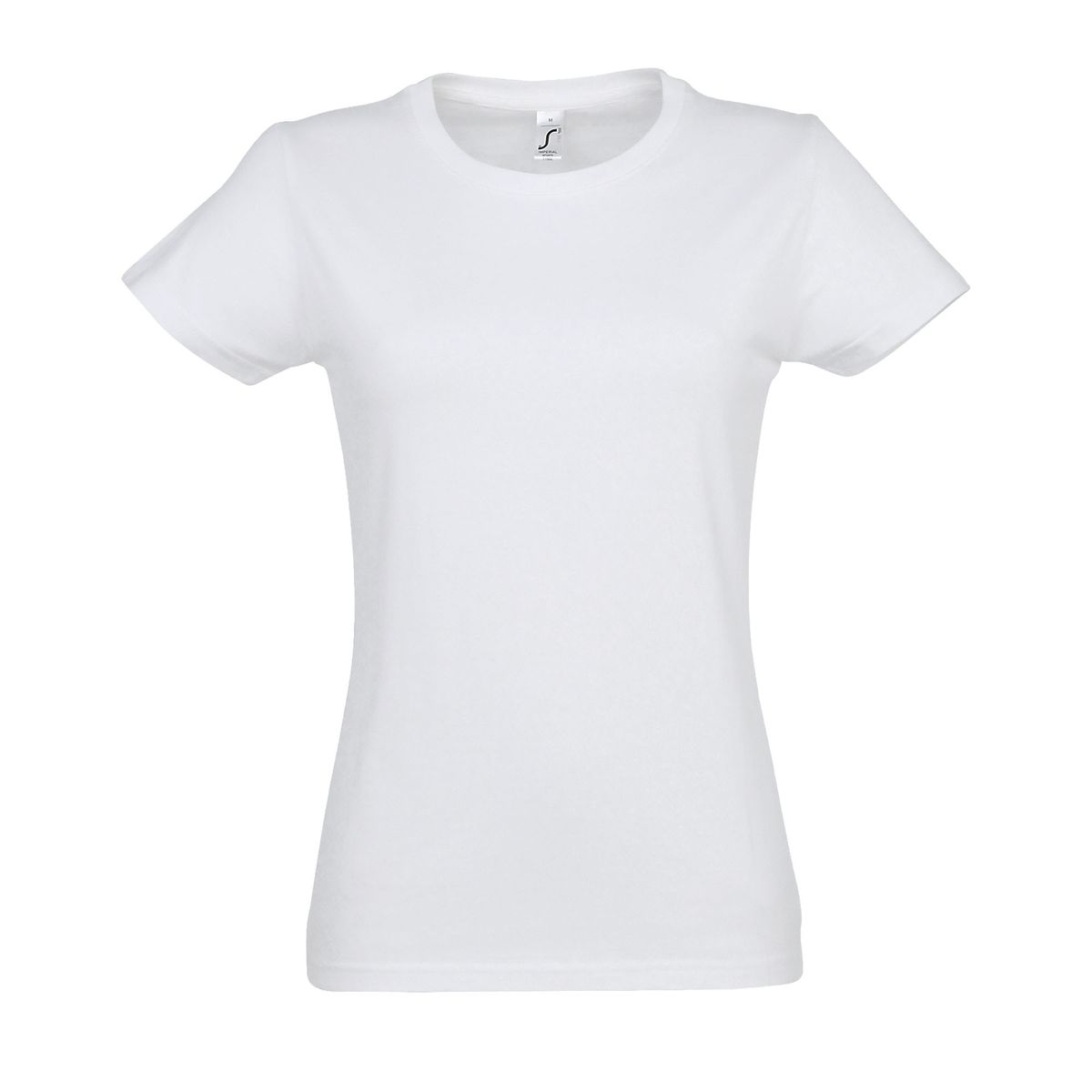 Klassisches Rundhals-Baumwoll-T-Shirt