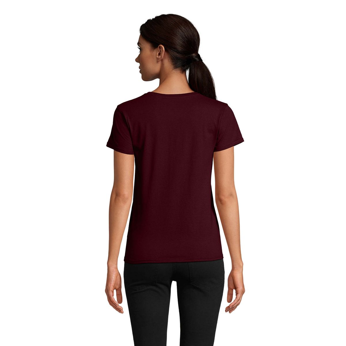 Klassisches Bio-Baumwoll-Rundhalsshirt
