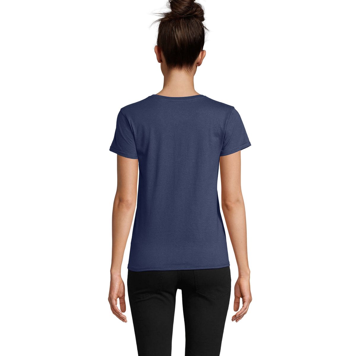 T-Shirt aus Bio-Baumwolle mit Rundhalsausschnitt
