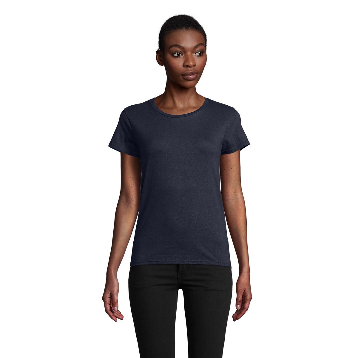 Bio-Baumwolle Rundhals T-Shirt