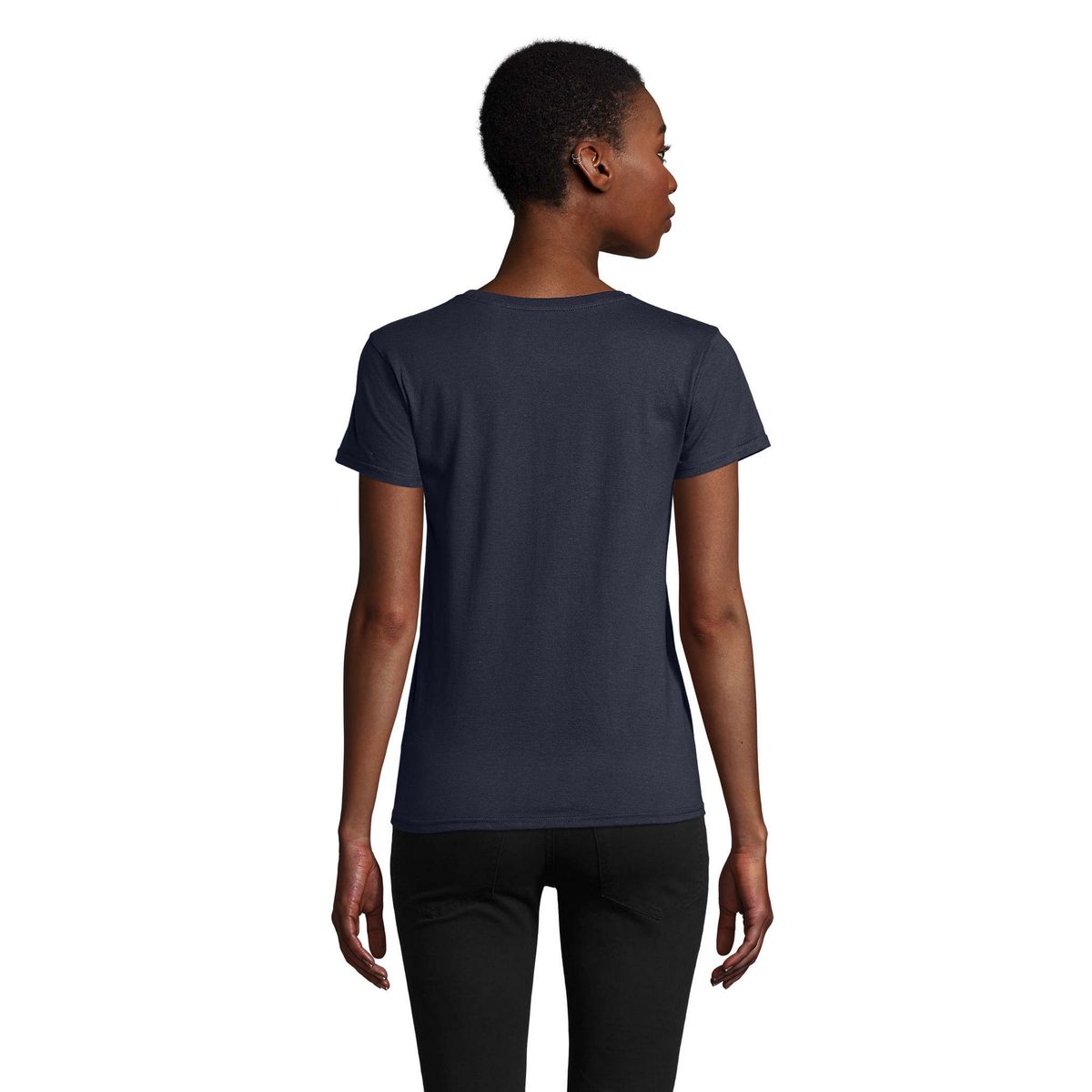 Bio-Baumwolle Rundhals T-Shirt