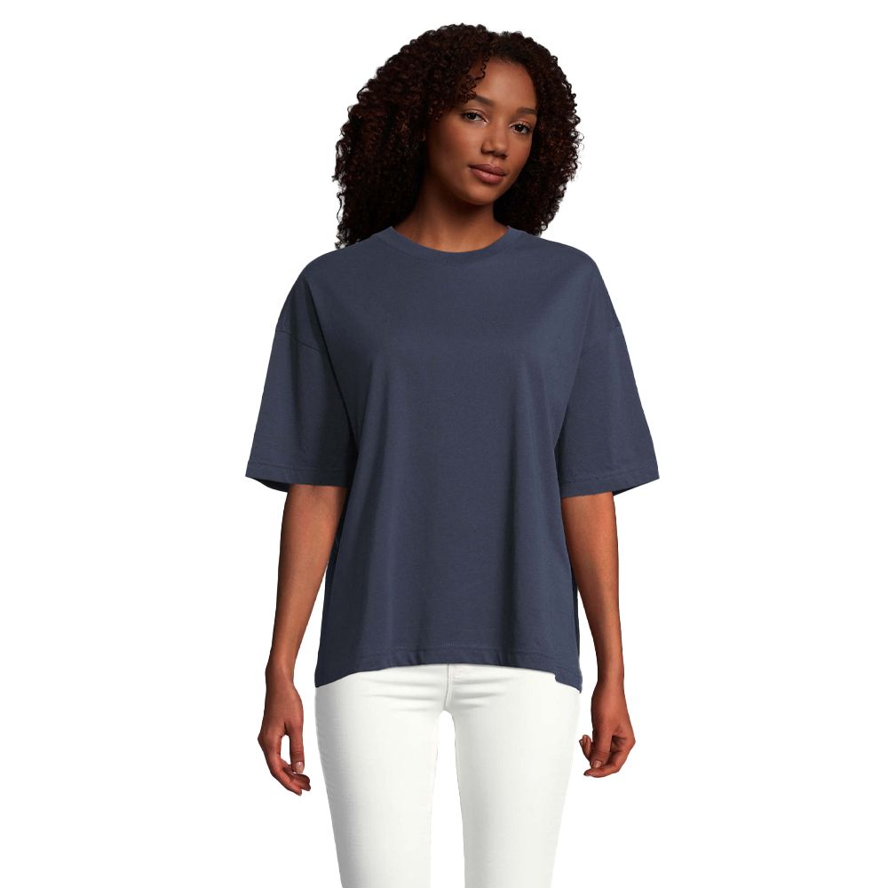 Kastiges Oversize-T-Shirt aus Bio-Baumwolle