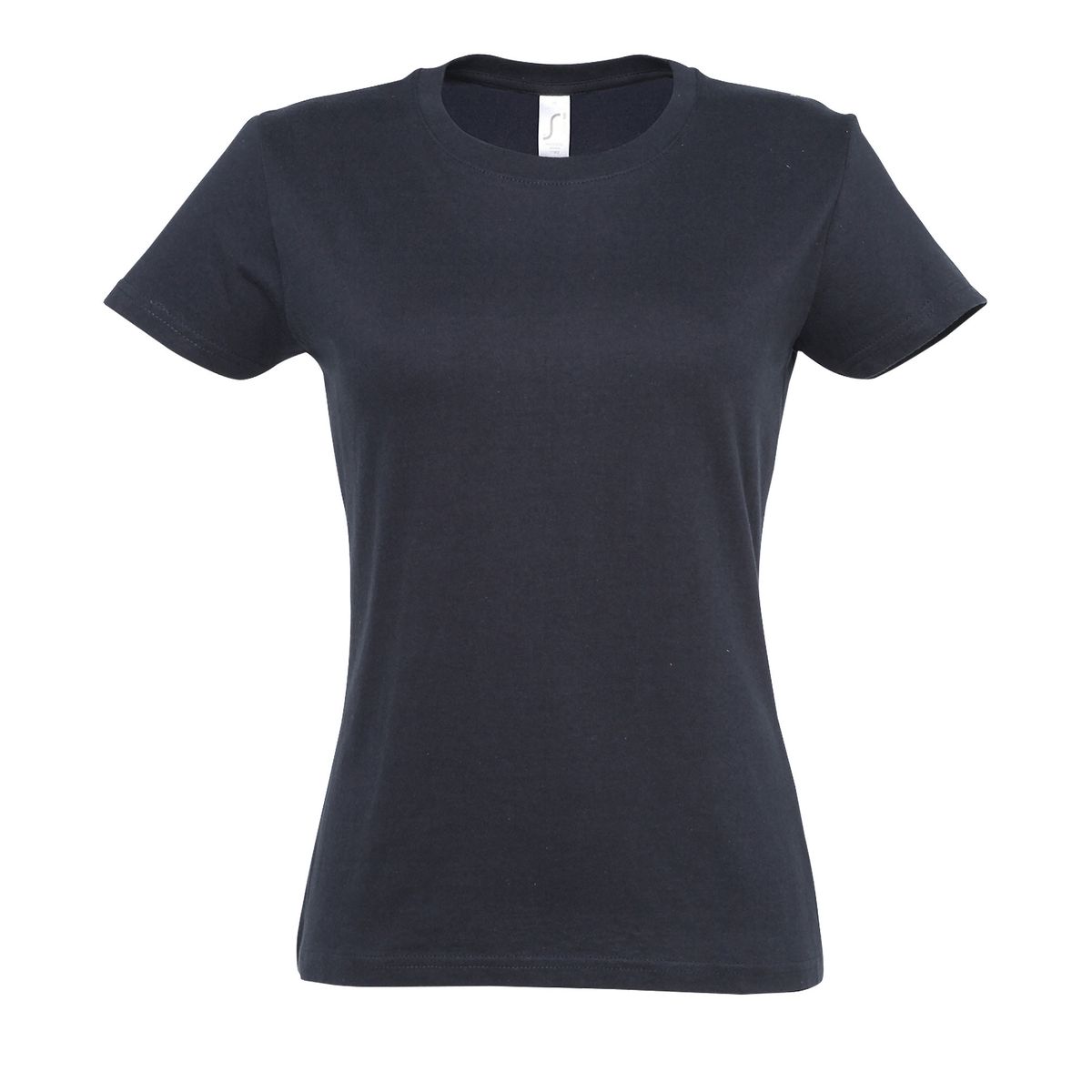 Schmal geschnittenes schweres Baumwoll-T-Shirt