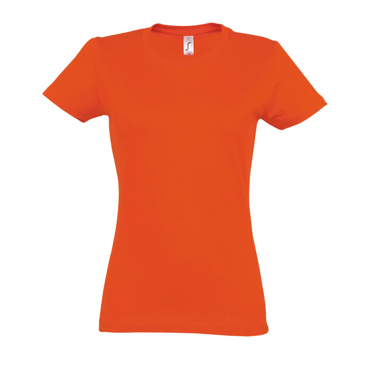 Schmal geschnittenes schweres Baumwoll-T-Shirt