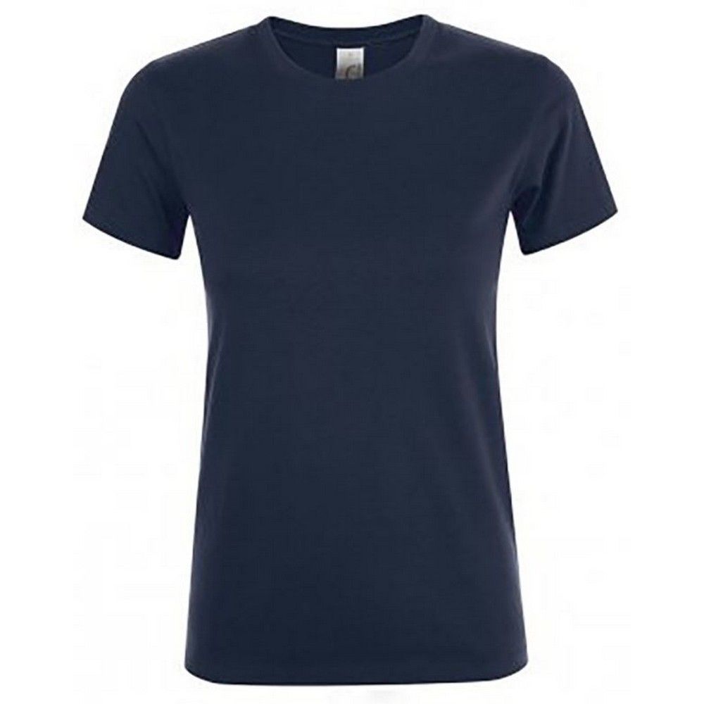 Klassisches Baumwoll-T-Shirt mit Rundhalsausschnitt