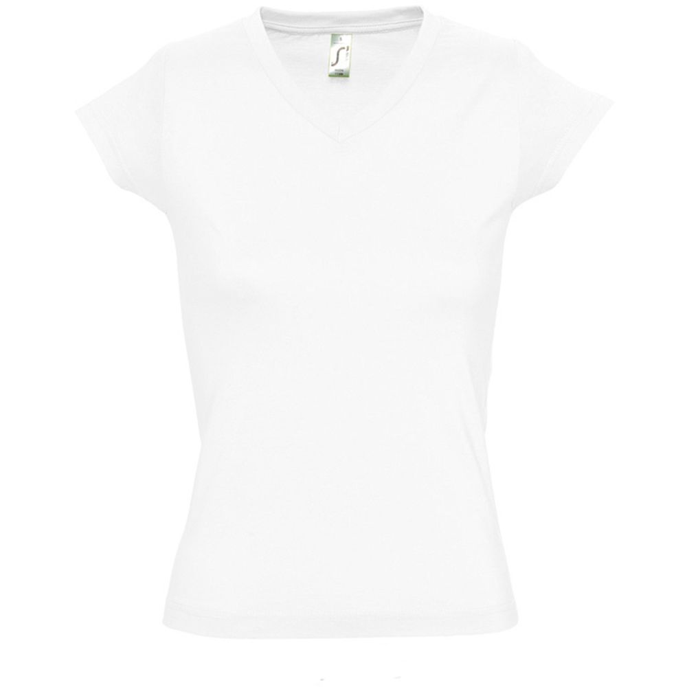 Klassisches Tailliertes V-Ausschnitt T-Shirt