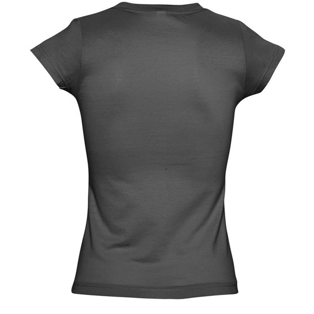 Tailliertes Baumwollshirt mit V-Ausschnitt