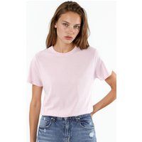 Klassisches Baumwoll-T-Shirt mit Rundhalsausschnitt