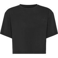 Kurzes T-Shirt aus Baumwoll-Jersey
