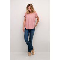 Sommertop mit femininer Lochstickerei
