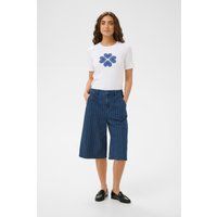 Schmal geschnittenes T-Shirt mit Grafikprint