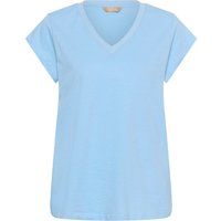 Klassisches T-Shirt mit V-Ausschnitt