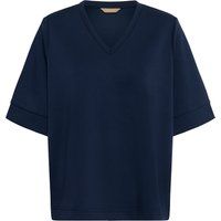 Oversize V-Ausschnitt Baggy T-Shirt