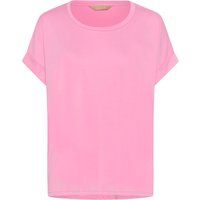 Locker sitzendes Rundhals-T-Shirt
