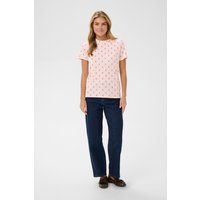 T-Shirt mit Kirsch-Muster