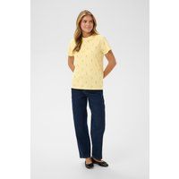 Kurzärmeliges T-Shirt mit Zitronenmuster