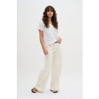 Essentielles T-Shirt mit V-Ausschnitt