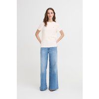 Klassisches Rundhals-T-Shirt mit Herz