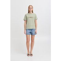 Regular Fit T-Shirt mit Amour-Schriftzug