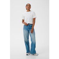 Klassisches T-Shirt mit Herz-Motiv