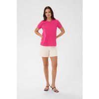 Essentielles Kurzarm-T-Shirt mit Rundhalsausschnitt