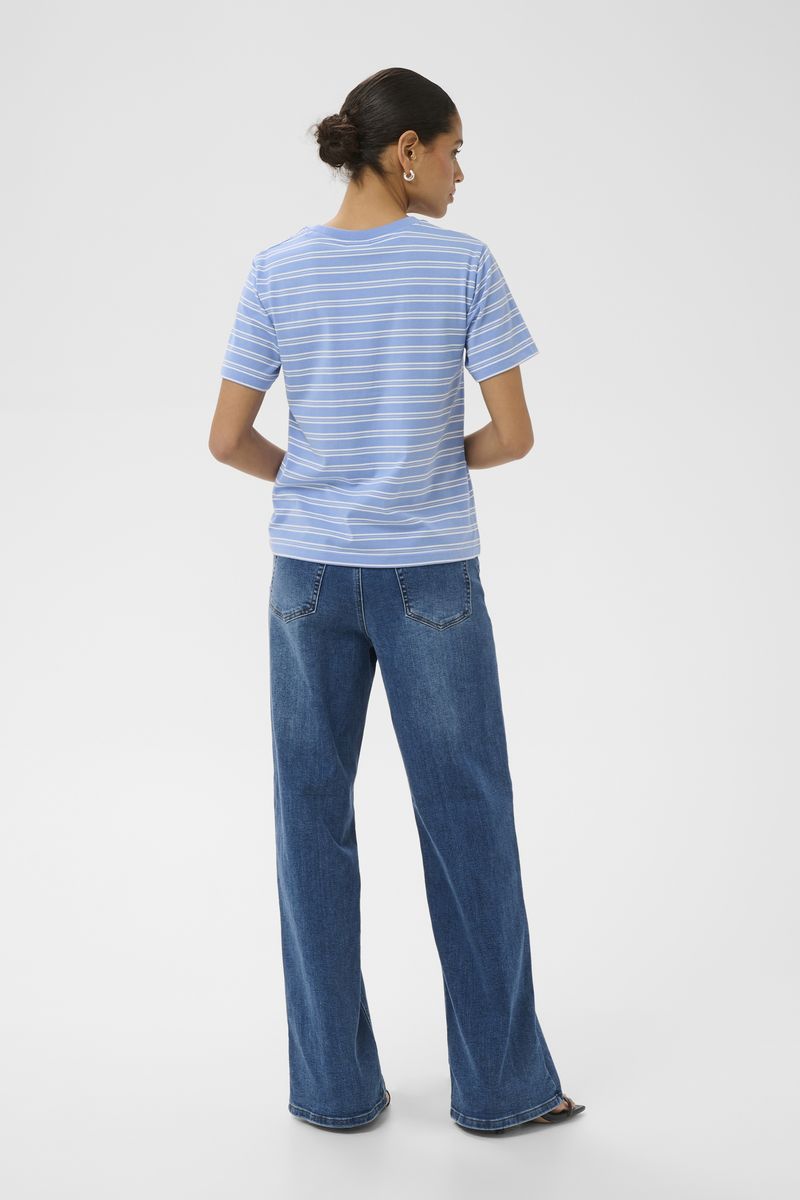 Klassisches T-Shirt mit Querstreifen
