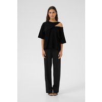 Asymmetrisches Oversized-T-Shirt mit Cut-out