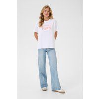 Locker geschnittenes Grafik-T-Shirt aus Baumwolle