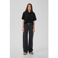Minimalistisches Polo-Shirt Loose Fit