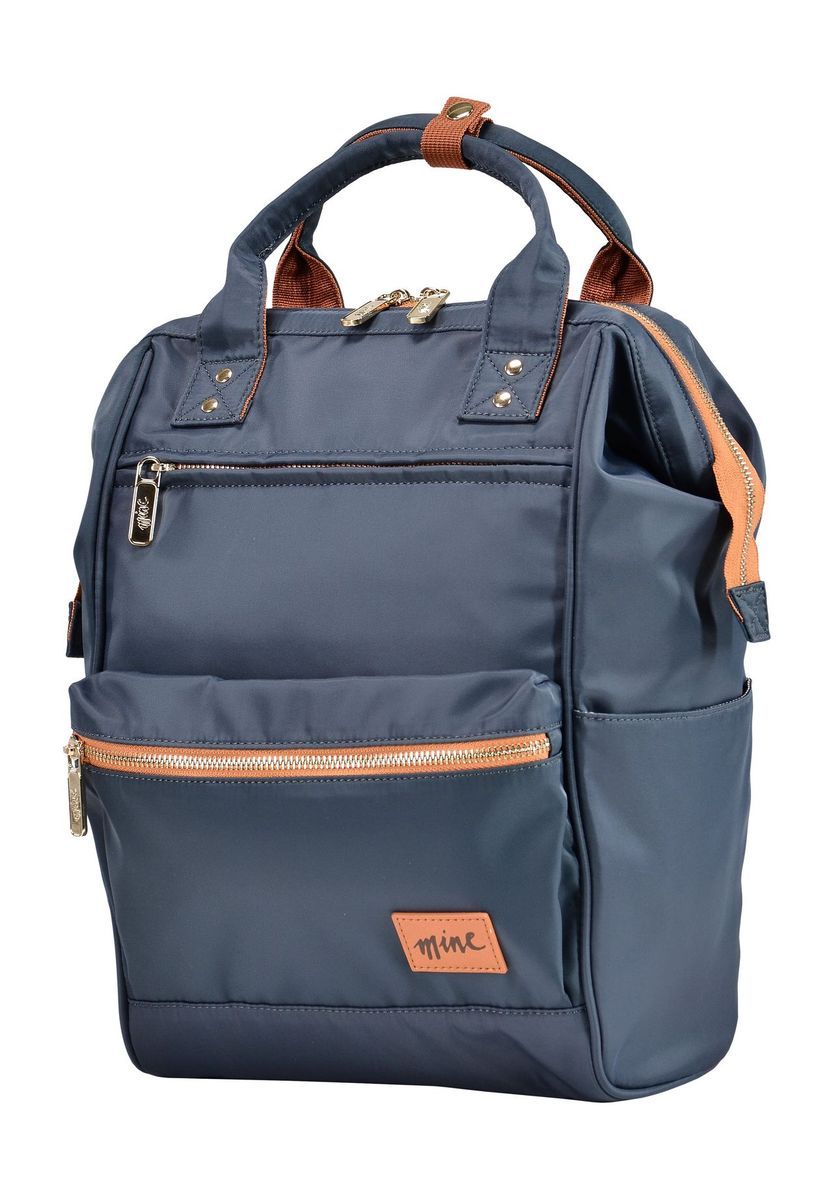 Strukturierter Pendler-Rucksack mit Laptopfach