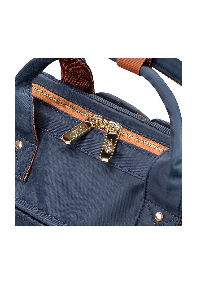Strukturierter Pendler-Rucksack mit Laptopfach