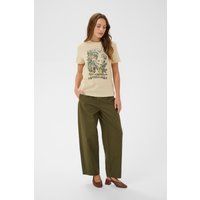 T-Shirt mit Vintage-Dschungelprint