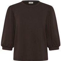 Bluse mit Puffärmeln aus Jersey