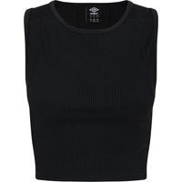 Geripptes Racerback Sport-Crop-Top