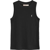 Ärmelloses T-Shirt aus Rippstoff
