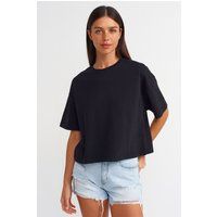 Oversize-Shirt aus schwerer Baumwolle
