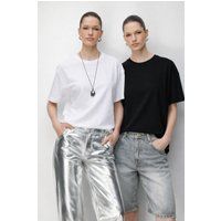 Oversize Ripp-T-Shirt Set