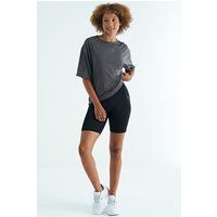 Oversized Rundhals Athleisure T-Shirt