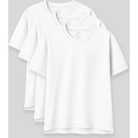 Oversized Baumwoll-Modal Rundhals-T-Shirt