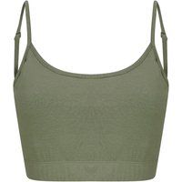 Minimalistisches kurzes Top mit Trägern