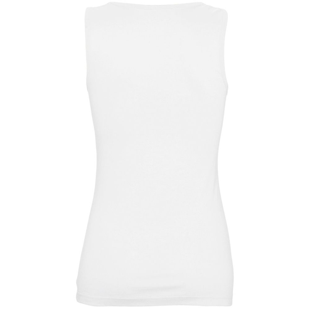 Ärmelloses Geripptes Baumwoll Tank Top