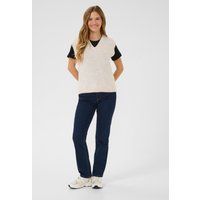 Ärmellose Strickweste im Regular Fit
