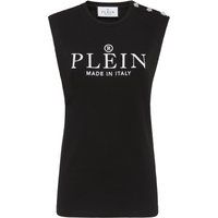 Logo-Tanktop mit Schmuckknöpfen