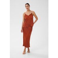 Elegantes Satin-Top mit V-Ausschnitt