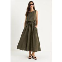Luftiges Co-ord Set mit Midirock