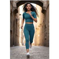 Slim-Fit Aktivset aus Baumwolle