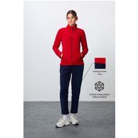 Zweiteiliger Fleece-Trainingsanzug mit Reißverschluss