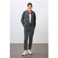 Oversized Fleece-Hoodie und Jogginghosen-Set