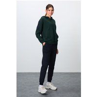 Oversized Zip-Hoodie und Jogginghose Set