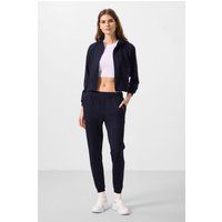Kapuzen-Zip-Sweatshirt und Jogginghose Set